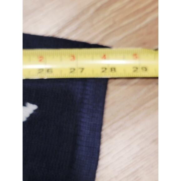 NEW VTG Quacker Factory Travel Sweater USA Patriotic 1X Blue Red Button Covers - Picture 7 of 11